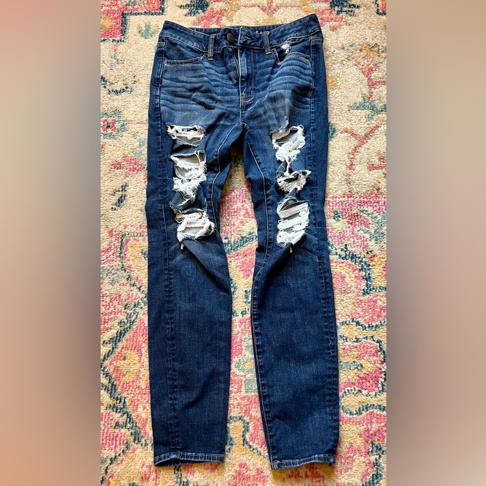 American Eagle Jeggings Size 8 Regular
